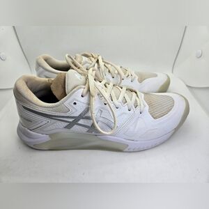 Asics Gel Challenger 13 Tennis Shoes Women's 8.5 White Pickleball Court Sneakers